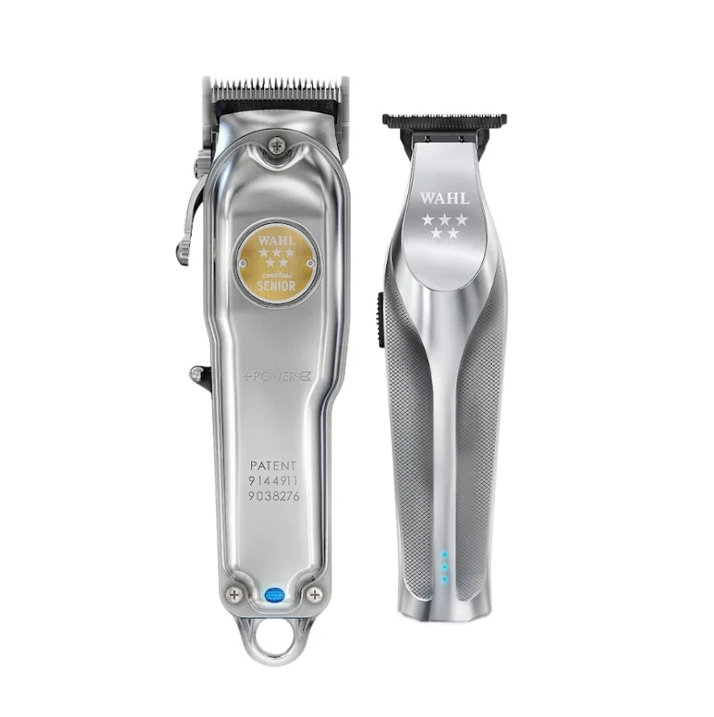 Wahl Combo Senior Cordless Metal Tondeuse + Wahl Hi-Viz Trimmer Voordeelset