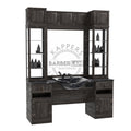 Houten Kaptafel 1 spiegel met wasbak 161