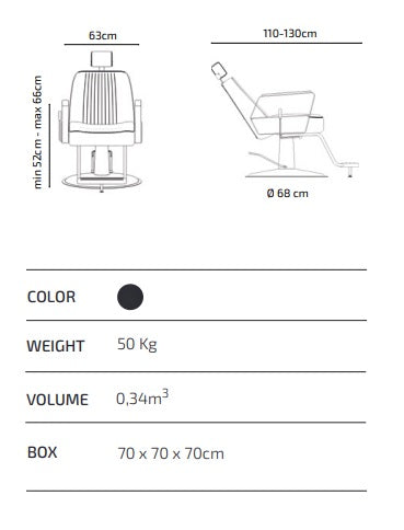 Mirplay Barber Chair Joey