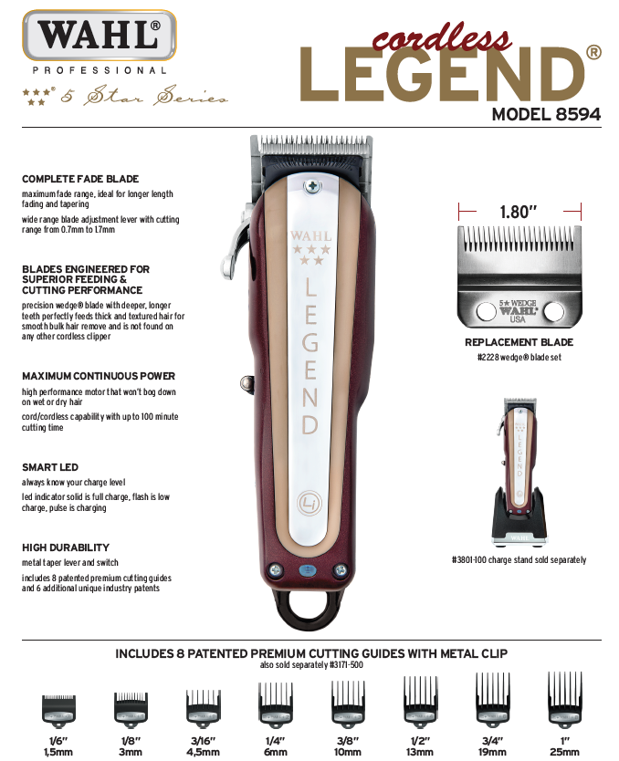 Wahl Legend Cordless