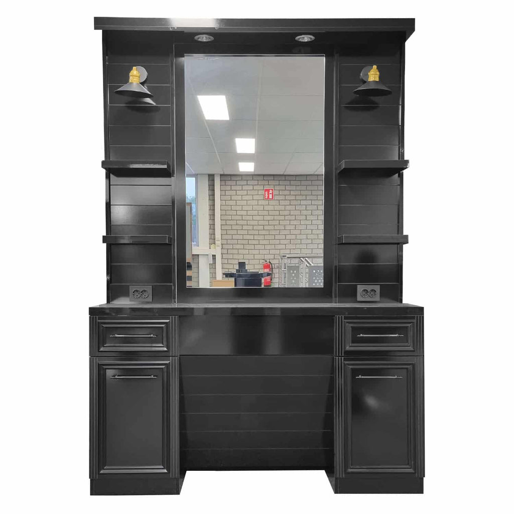 Shine Black Barbier Kaptafel