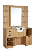 Mirplay Kaptafel Pro Wenge met wasbak 2BR