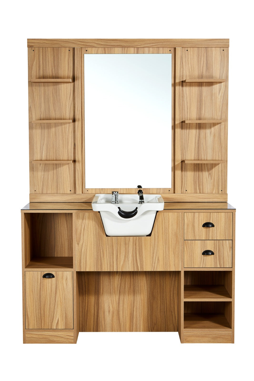 Mirplay Kaptafel Pro Wenge met wasbak 2BR