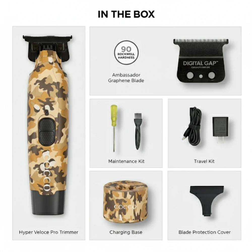 Cocco Hyper Veloce Pro Trimmer – Army Camo