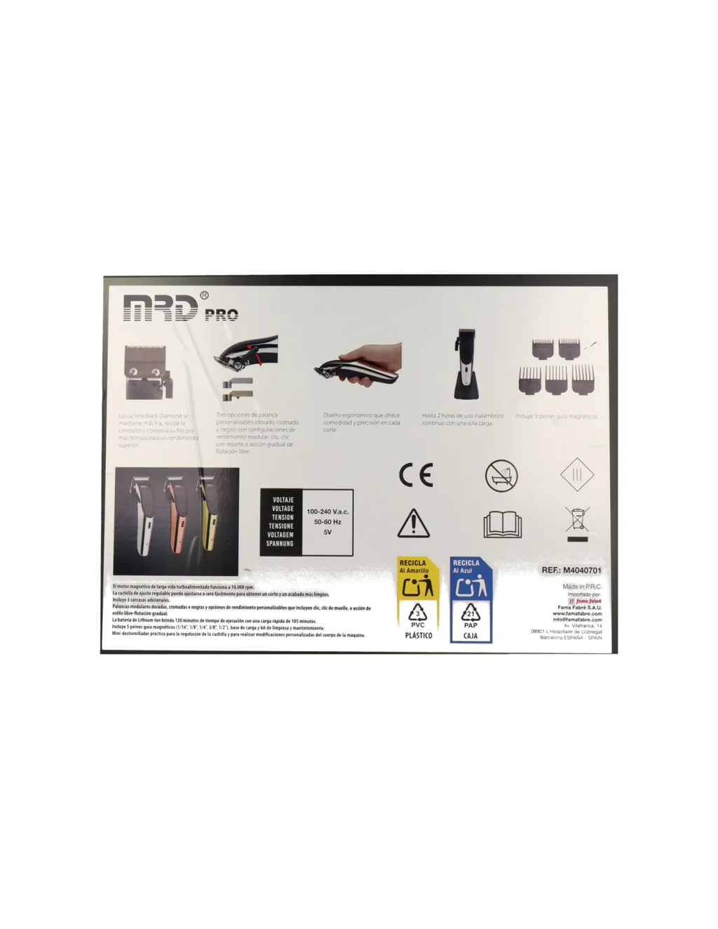 MRD X Ergo Modular Hair Clipper
