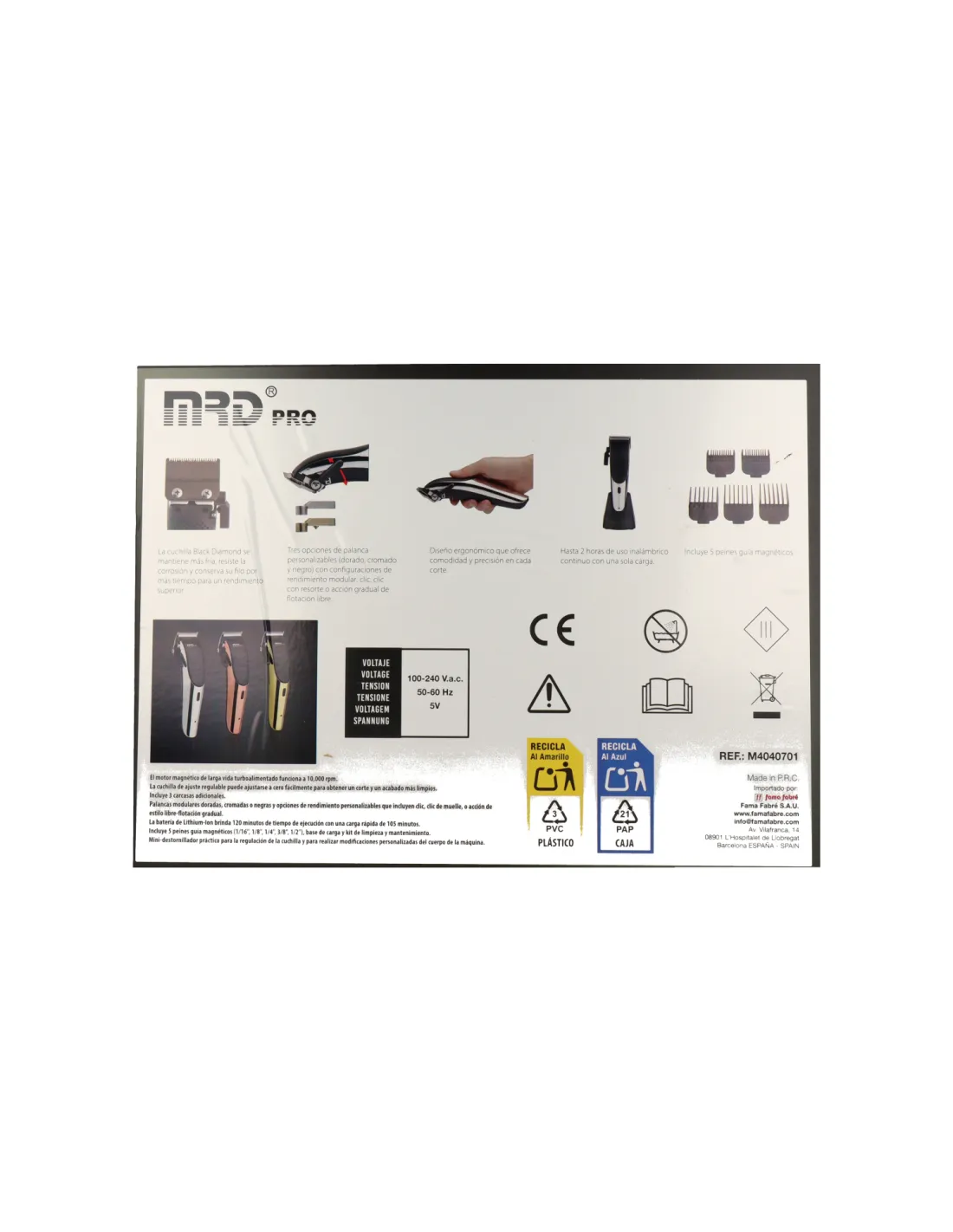 MRD X Ergo Modular Hair Clipper