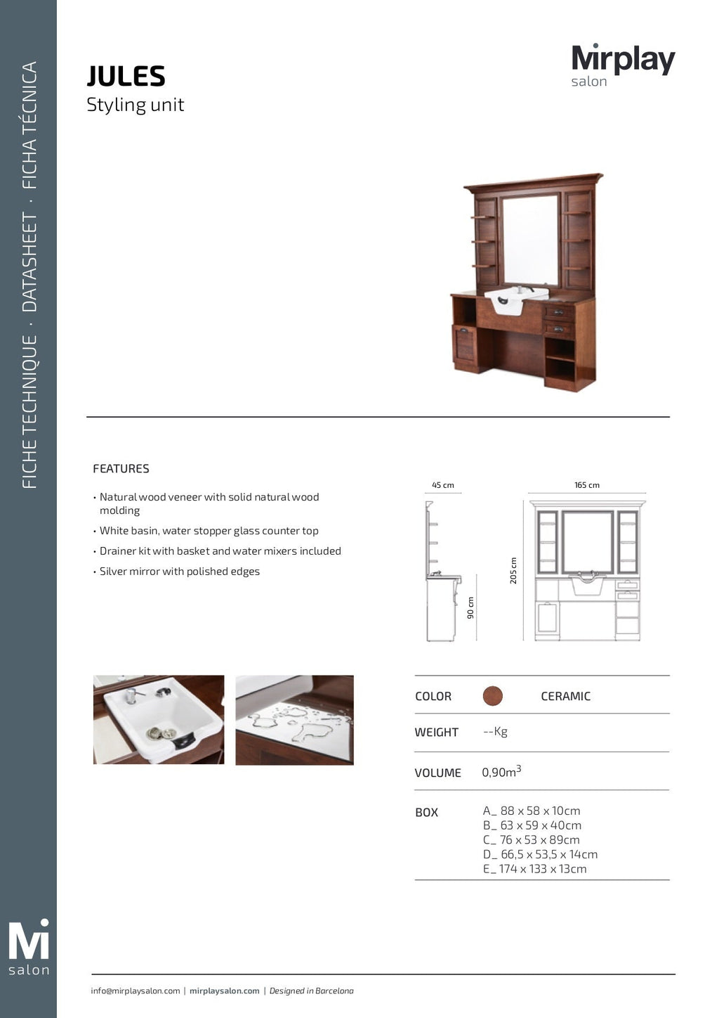 Jules Barbier Kaptafel
