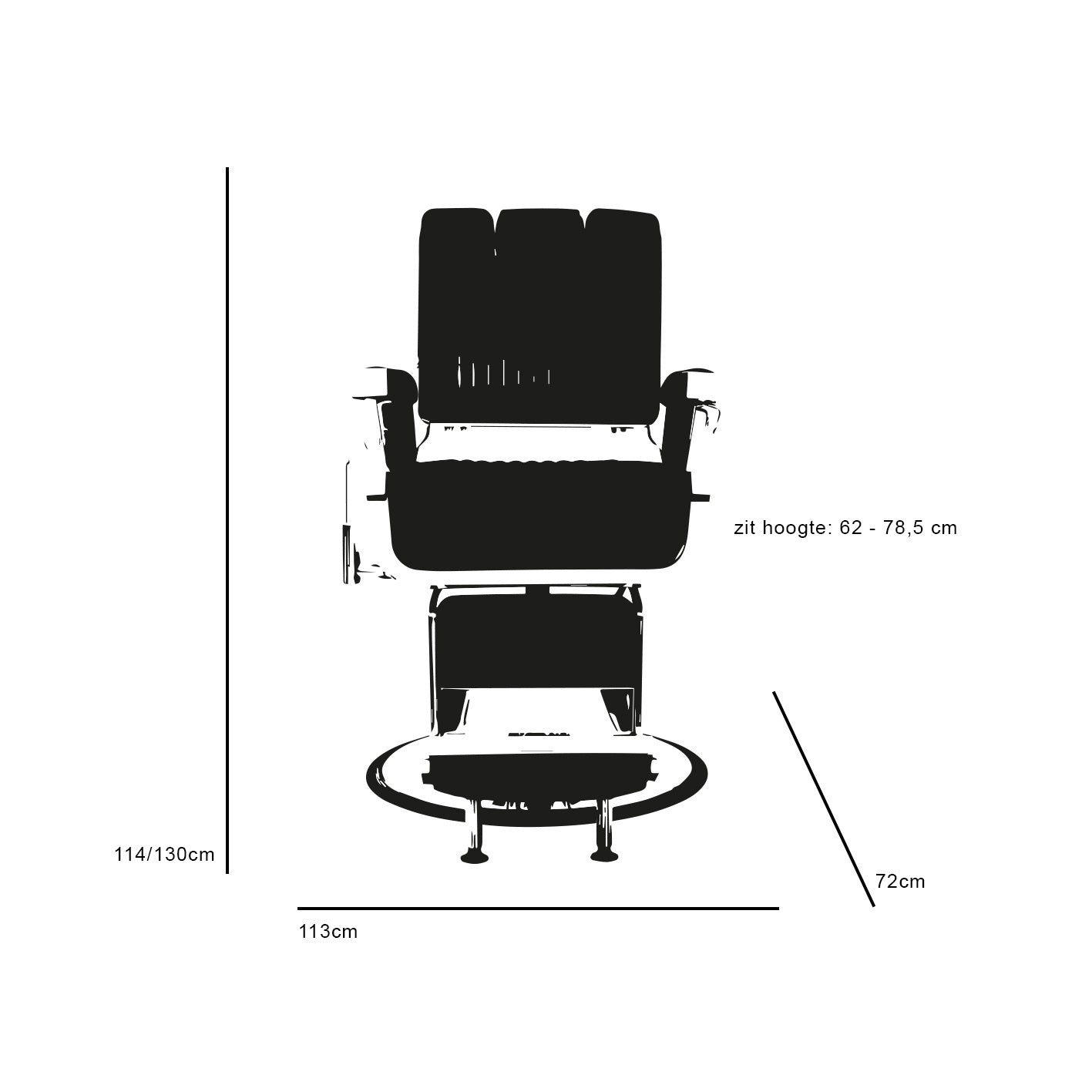 Barber Chair Lincoln Luxe
