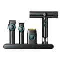 VGR Stepless Pro 4 in 1 Suitcase Combo Set - Black