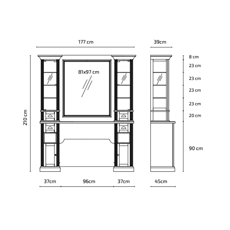 Mirplay Barber Unit William 2B
